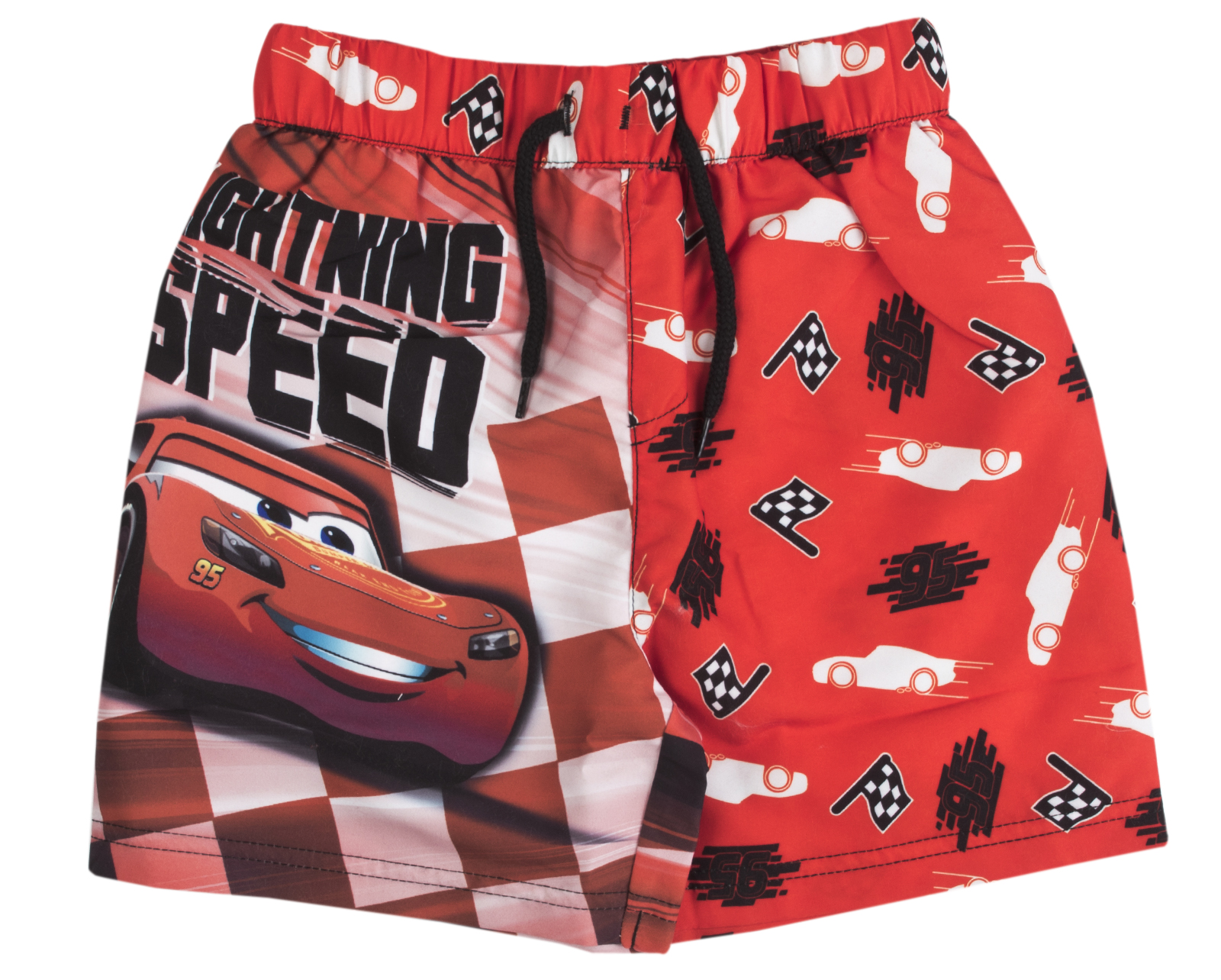 Boys Lightning McQueen Swim Shorts Disney Cars Beach Swimming Trunks